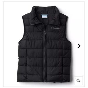 Columbia Kids Powder Lite Puffer Vest mint condition size 8 smalll